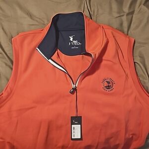 NWT F&G Tech Pebble Beach Golf Links vest